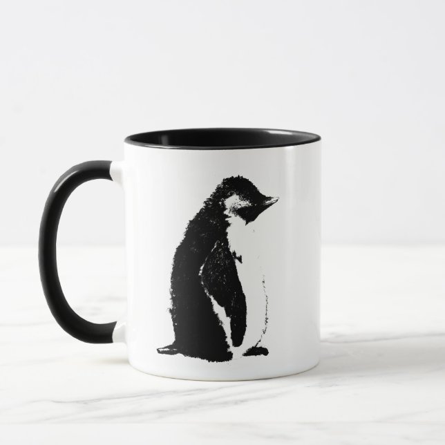 Perfekte Penguin-Tasse Tasse (Links)