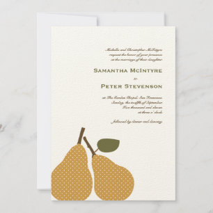 Perfekte Piss Whimsical Wedding Einladungskarte Einladung