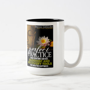 Perfekte Praxis-Kaffee-Tasse Zweifarbige Tasse