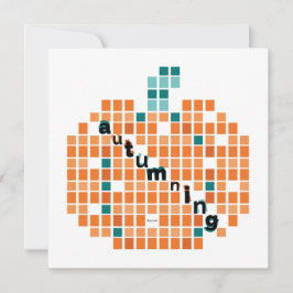 Perfekte Pumpkins = Autumning Feiertagskarte