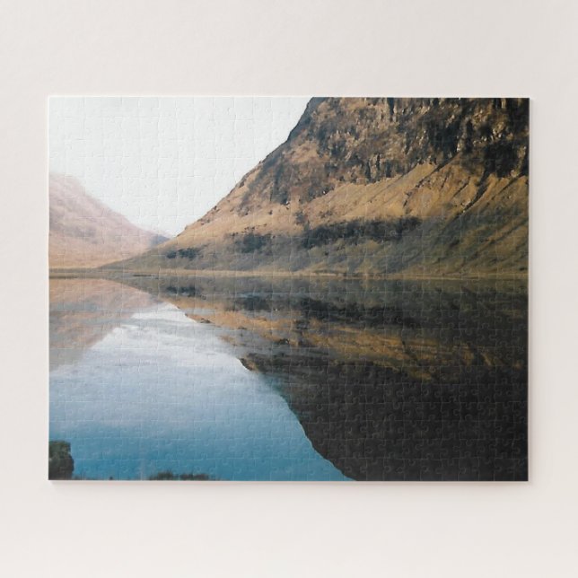 Perfekte Reflektionen Puzzle (Horizontal)