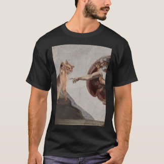PERFEKTE SCHÖPFUNG Und Gott erschuf die Katzenfami T-Shirt