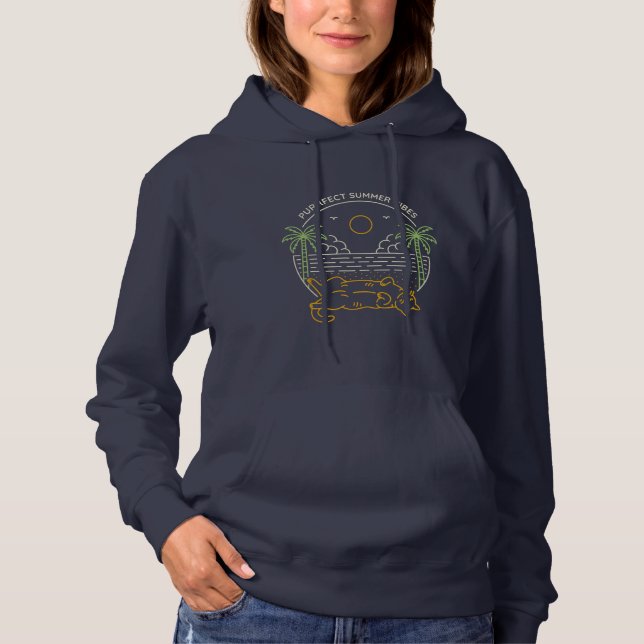 Perfekte Sommer Stimmung Hoodie (Vorderseite)