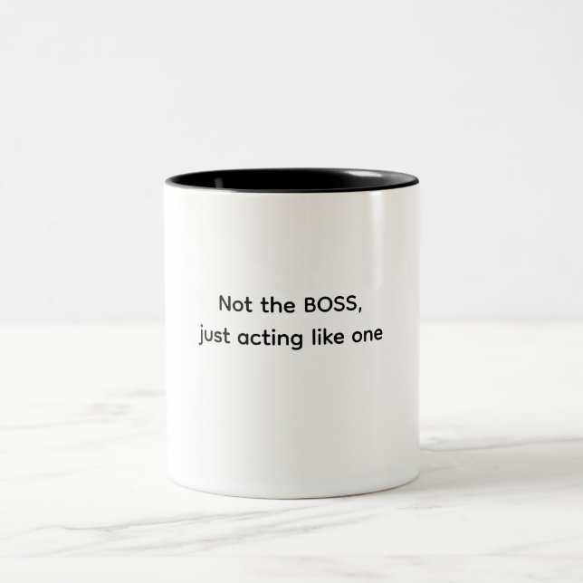 Perfekte Tasse für den Chef/ die Chefin des eigene (Mittel)