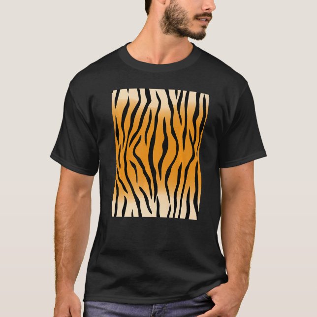 Perfekte Tiger Streifen T-Shirt (Vorderseite)