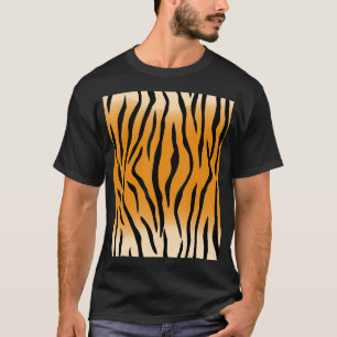 Perfekte Tiger Streifen T-Shirt