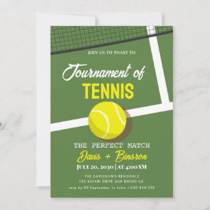 Perfekte Übereinstimmung   Tennis Country Club Einladung