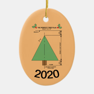 Perfekte Weihnachtsbaume Keramik Ornament