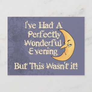 Perfekter Abend Postkarte