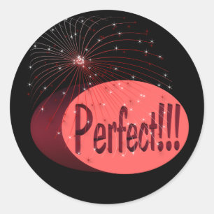 Perfekter Aufkleber