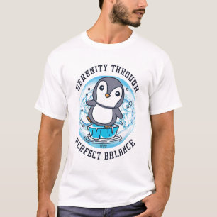 Perfekter Balance Weiß T-Shirt