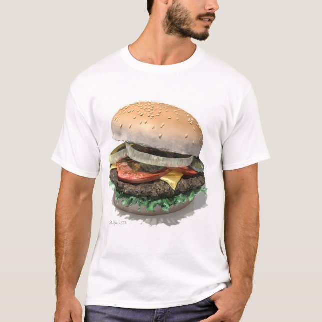Perfekter Burger T-Shirt (Vorderseite)