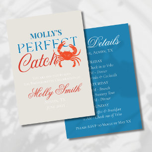 Perfekter Fang - Bridal-Design an der Küste Einladung