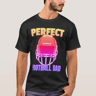 Perfekter Football Vater - American Football Helme T-Shirt