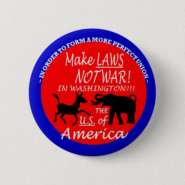 Perfekter Gewerkschafts-Knopf 5 Button (Vorderseite)