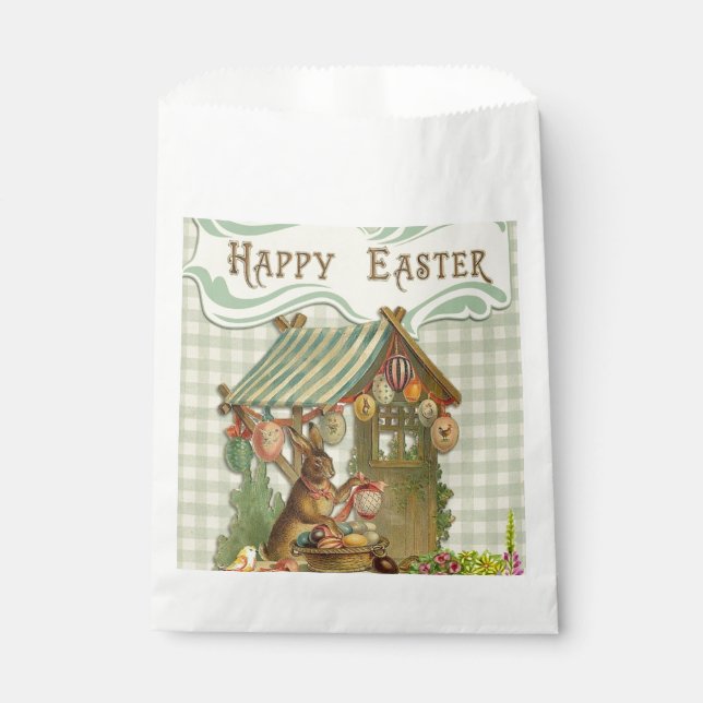 Perfekter glücklicher Ostern Vintag Geschenktütchen (Vorderseite)