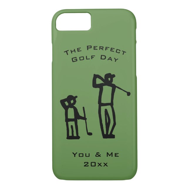 Perfekter Golf-Tag Case-Mate iPhone Hülle (Rückseite)