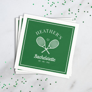Perfekter Junggesellinnenabschied im letzten Swing Serviette