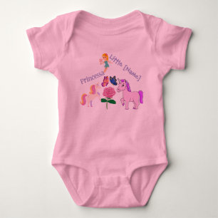 Perfekter kleiner Prinzessinnen-Bodysuit oder klei Baby Strampler