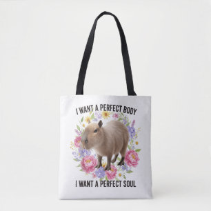 Perfekter Körper Perfekte Seele Süße Capybara Ment