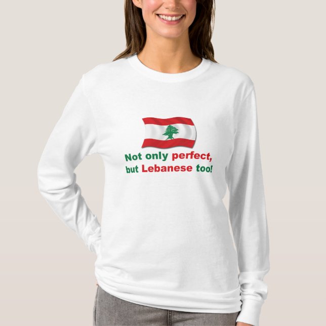 Perfekter Libanese T-Shirt (Vorderseite)