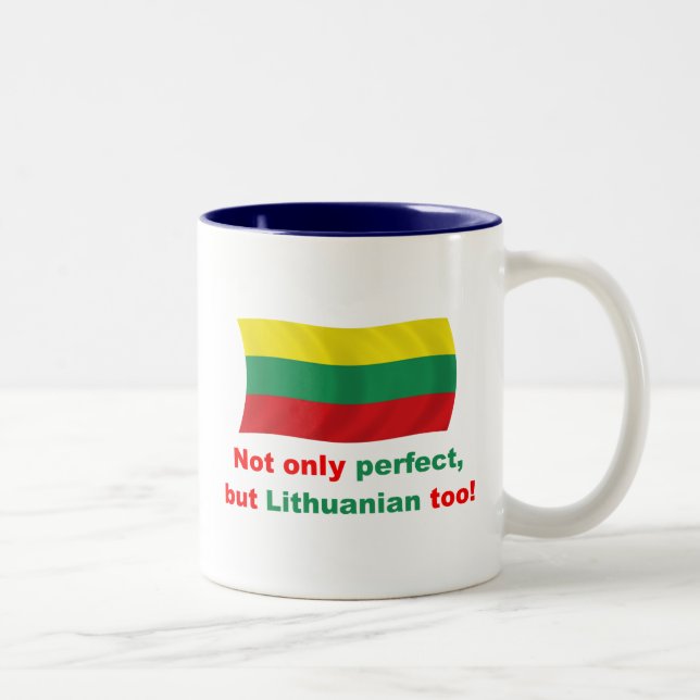 Perfekter Litauer Zweifarbige Tasse (Rechts)