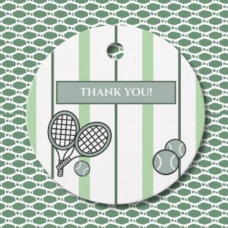 Perfekter Match Tennis Paar Shower Dankeschön Geschenkanhänger