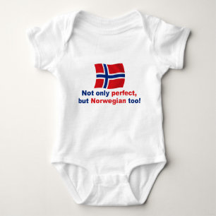 Perfekter Norweger Baby Strampler