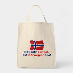 Perfekter Norweger Tragetasche