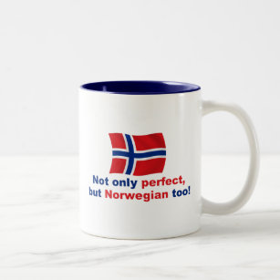 Perfekter Norweger Zweifarbige Tasse