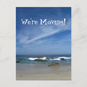 Perfekter Pazifik; Adressenänderung Ankündigungspostkarte