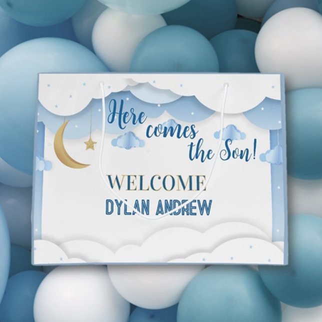 Perfekter Personalisierter Junge Große Geschenktüte (Von Creator hochgeladen)