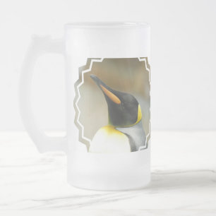 Perfekter Pinguin Mattglas Bierglas