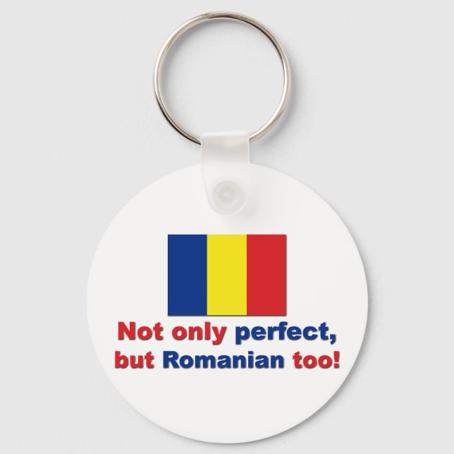 Perfekter Rumäne Schlüsselanhänger (Vorderseite)