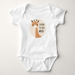 Perfekter Safari-Themed Bodysuit für Ihren kleinen Baby Strampler
