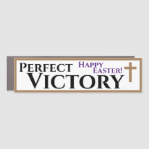 Perfekter Sieg glücklich Ostern