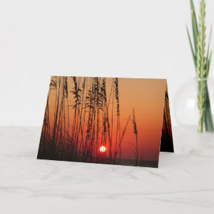 Perfekter Sonnenuntergang - individuell angepasst Karte