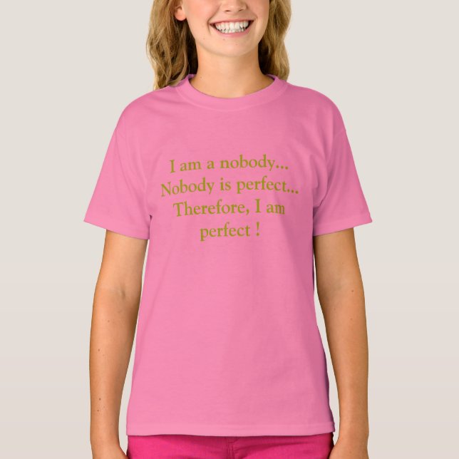 Perfekter T - Shirt (Vorderseite)