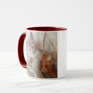 Perfekter Tag Katzenfoto Tasse