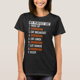 Perfekter Tag Shirt Kickboxen Geschenke Für Frauen
