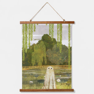 Perfekter Tag Wandteppich Mit Holzrahmen