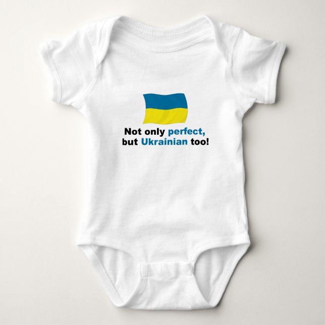 Perfekter Ukrainer Baby Strampler (Vorderseite)