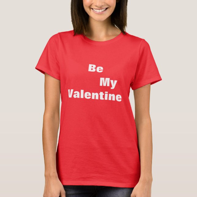 Perfekter Valentinstag T-Shirt (Vorderseite)