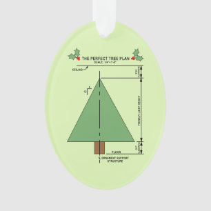 Perfekter Weihnachtsbaum Ornament