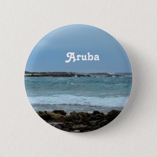 Perfektes Aruba Button (Vorderseite)