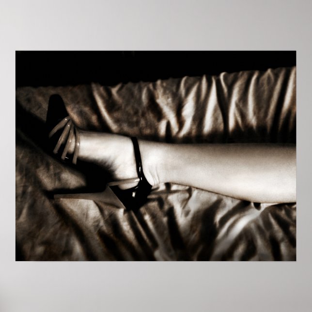 Perfektes Bein Poster (Vorne)