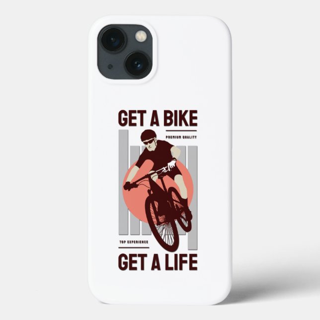 Perfektes Bikerdesign - Bike für ein Leben Case-Mate iPhone Hülle (Rückseite)