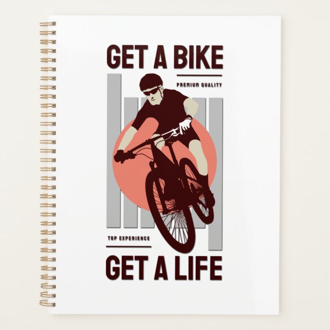 Perfektes Bikerdesign - Bike für ein Leben Planer (Vorderseite)