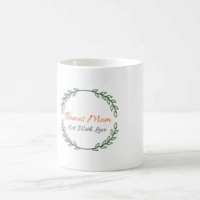 Perfektes Bonus-Mama-Geschenk - mit Liebe Tasse ei (Mittel)