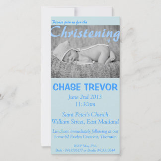 Perfektes Christening